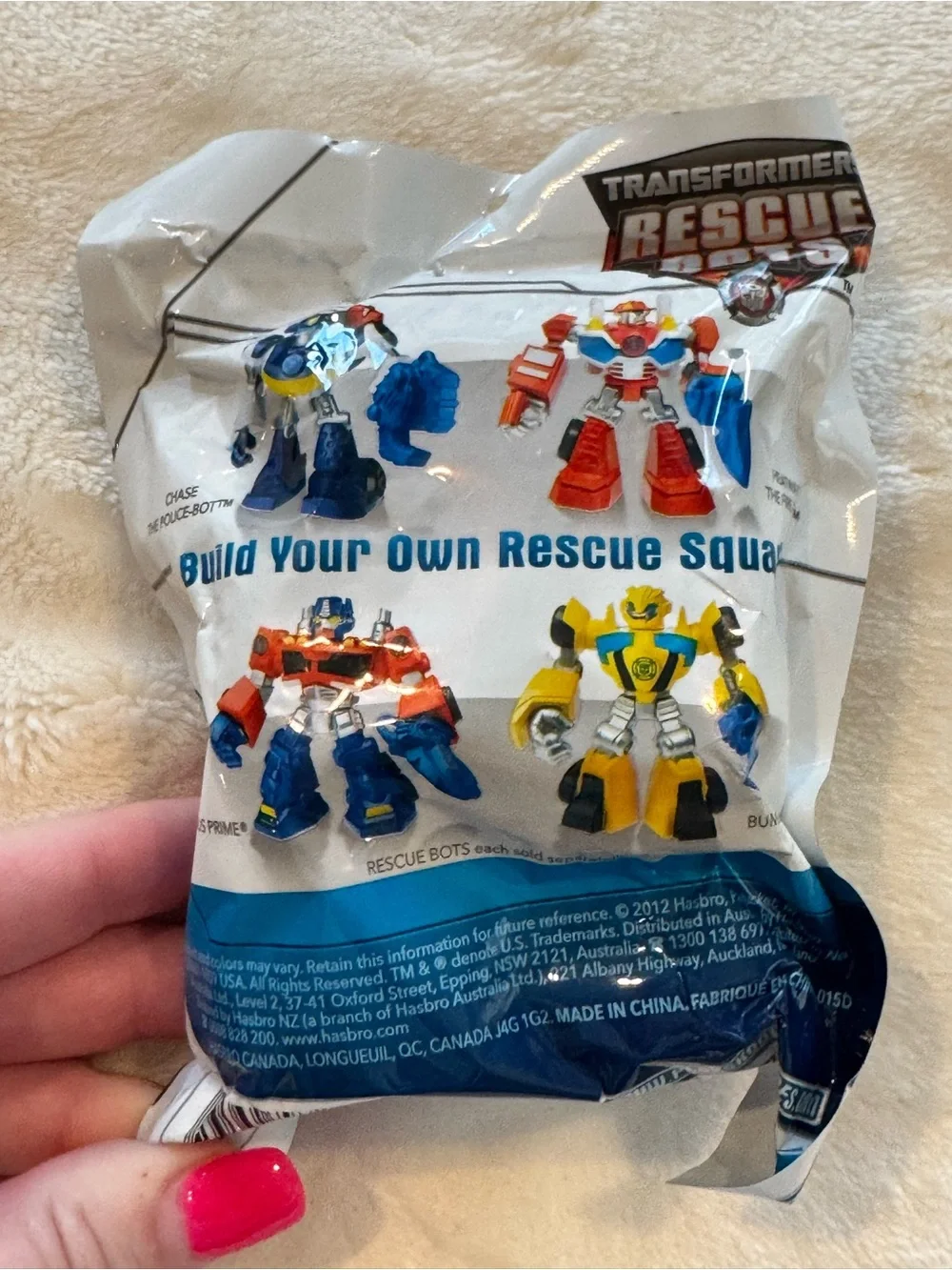 NEW Hasbro Transformers Rescue Bots Academy Optimus Prime figure